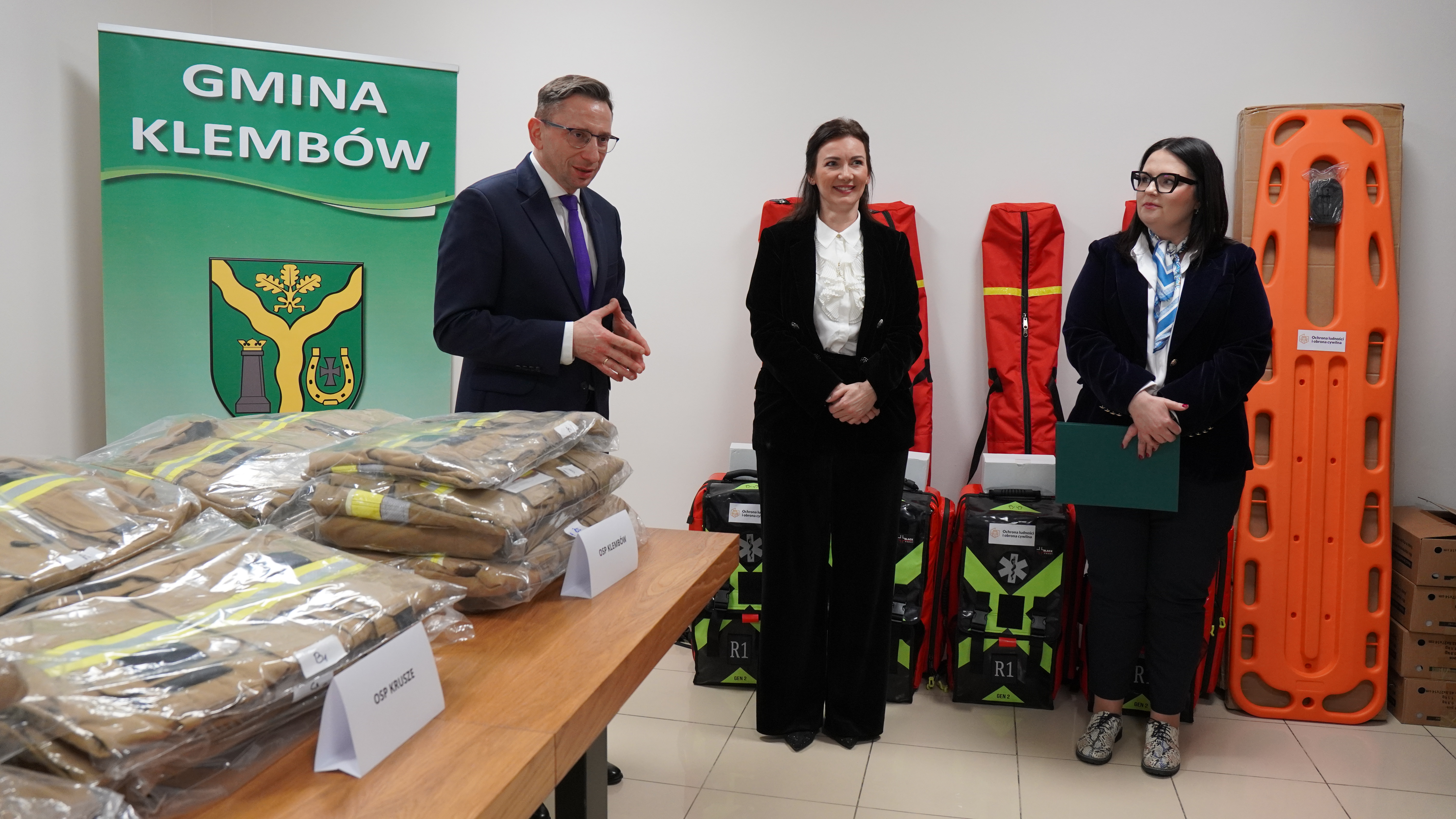 W&oacute;jt Rafał Mathiak, Anna Brzezińska oraz Emilia Kamińska